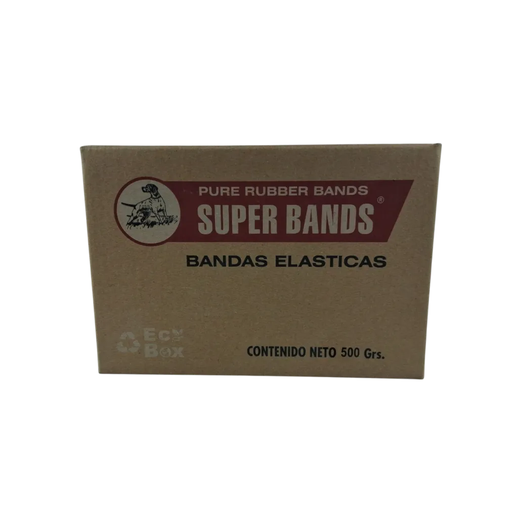 Imagen de BANDAS ELASTICAS SUPER BANDS N°80 2MM