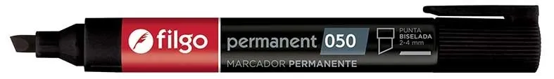 Imagen de Marcador Filgo permanente 050 negro punta biselada