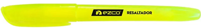 Imagen de Resaltador Ezco fino amarillo