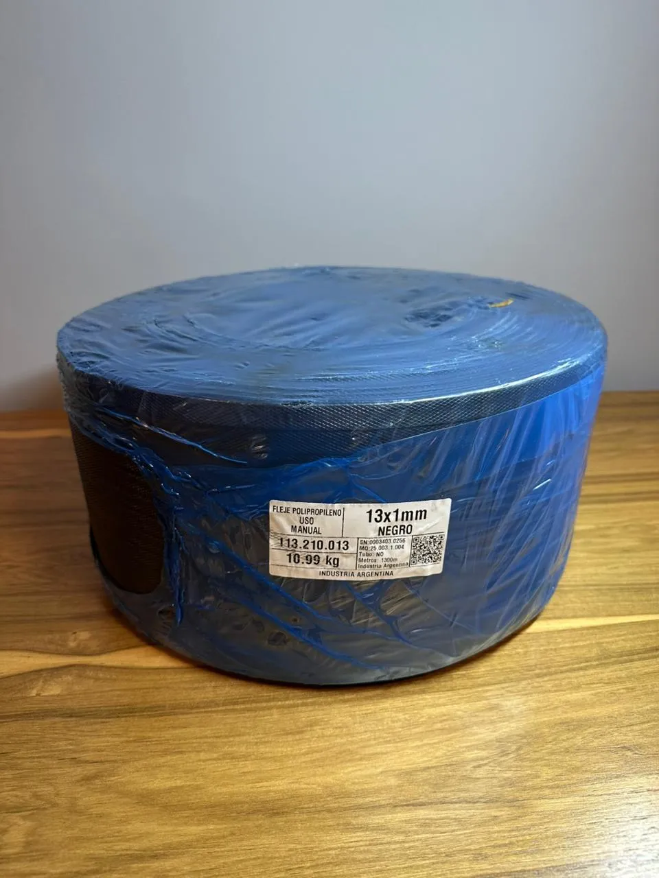 Fleje manual negro 13mm