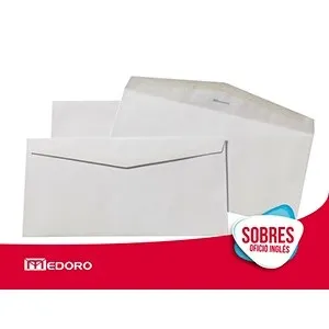 Imagen de Sobre oficio ingles 80 gramos caja/500 1385